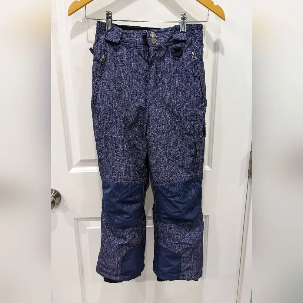 32 Degrees Weatherproof Blue Snowpants Snow Pants Boys Kids Size Small 7/8